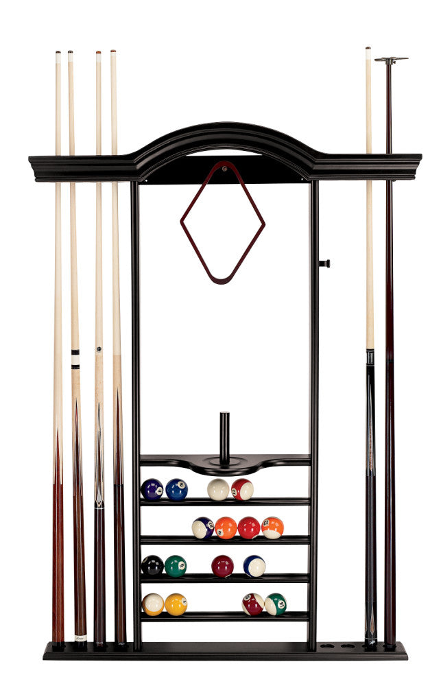 7-Cue Wall Rack (Black) - photo 1