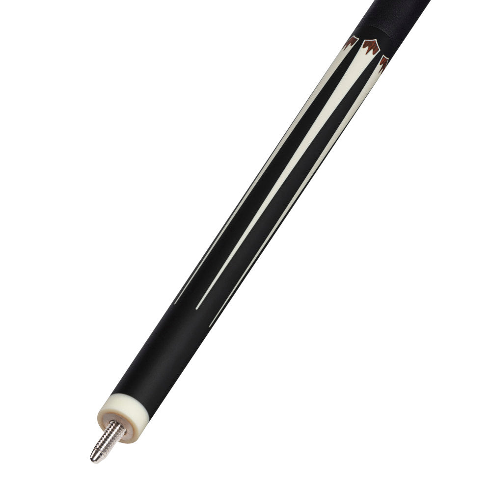 Energy By Players Matte Black/White with Cocobolo Cue with Black Linen Wrap - photo 3