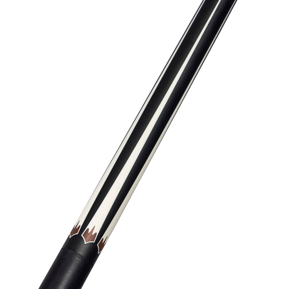 Energy By Players Matte Black/White with Cocobolo Cue with Black Linen Wrap - photo 4