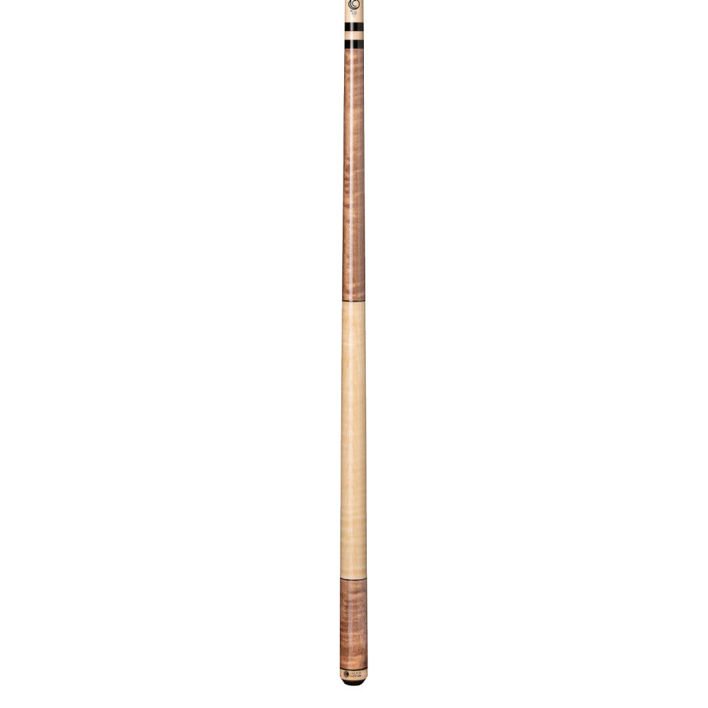 Lucasi Custom Antique Stained & Natural Birdseye Wrapless Cue - photo 2