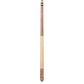 Lucasi Custom Antique Stained & Natural Birdseye Wrapless Cue - photo 2