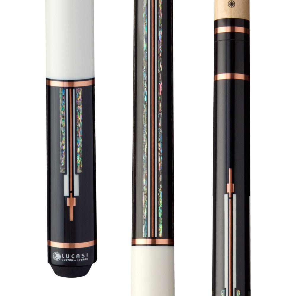 Lucasi Custom Art Deco Rose Gold & Mother-of-Pearl Cue - photo 1