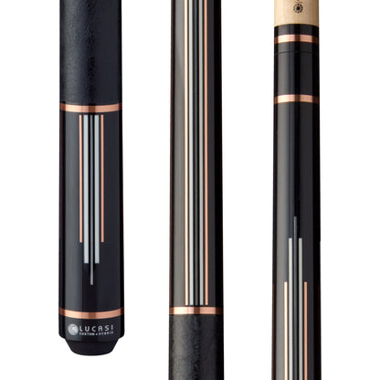 Lucasi Custom Art Deco Rose Gold & Silver Cue - photo 1