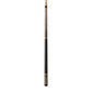 Lucasi Custom Matte Grey Maple & Bocote/White Recon Cue with Leather Wrap - photo 2