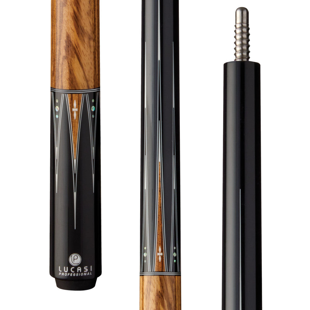 Lucasi Pro OD Series - Zebrawood Cue Butt - photo 1