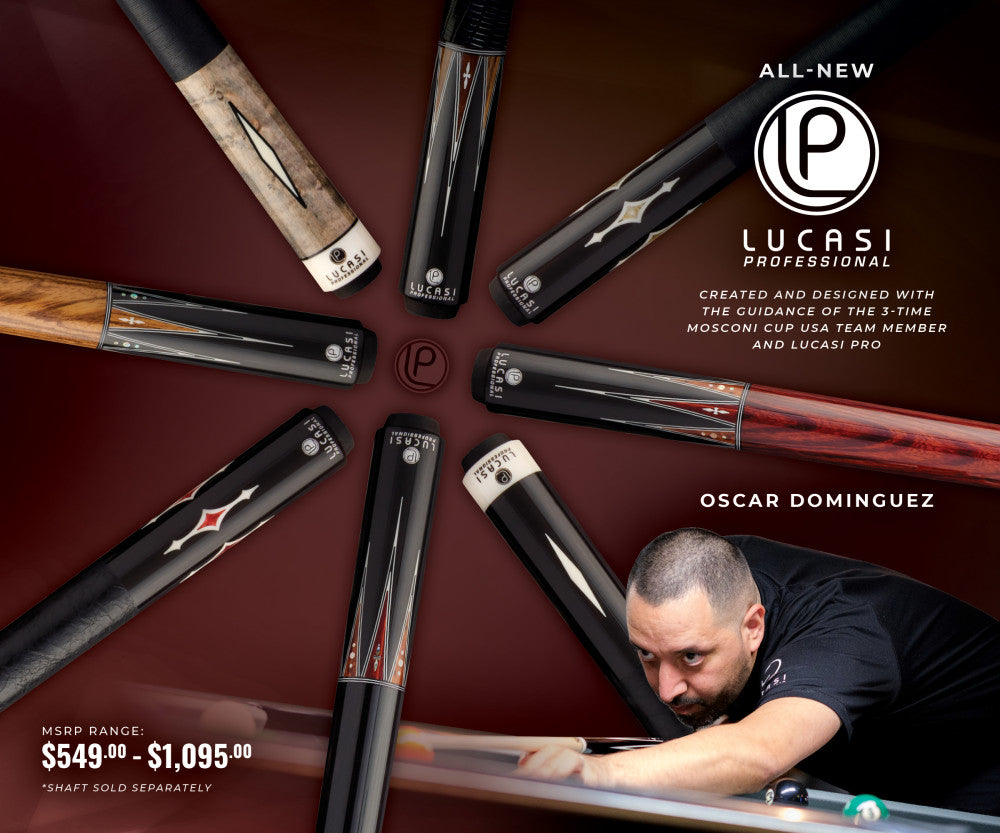 Lucasi Pro Series - Grey Wash Birdseye Maple Cue Butt - photo 5