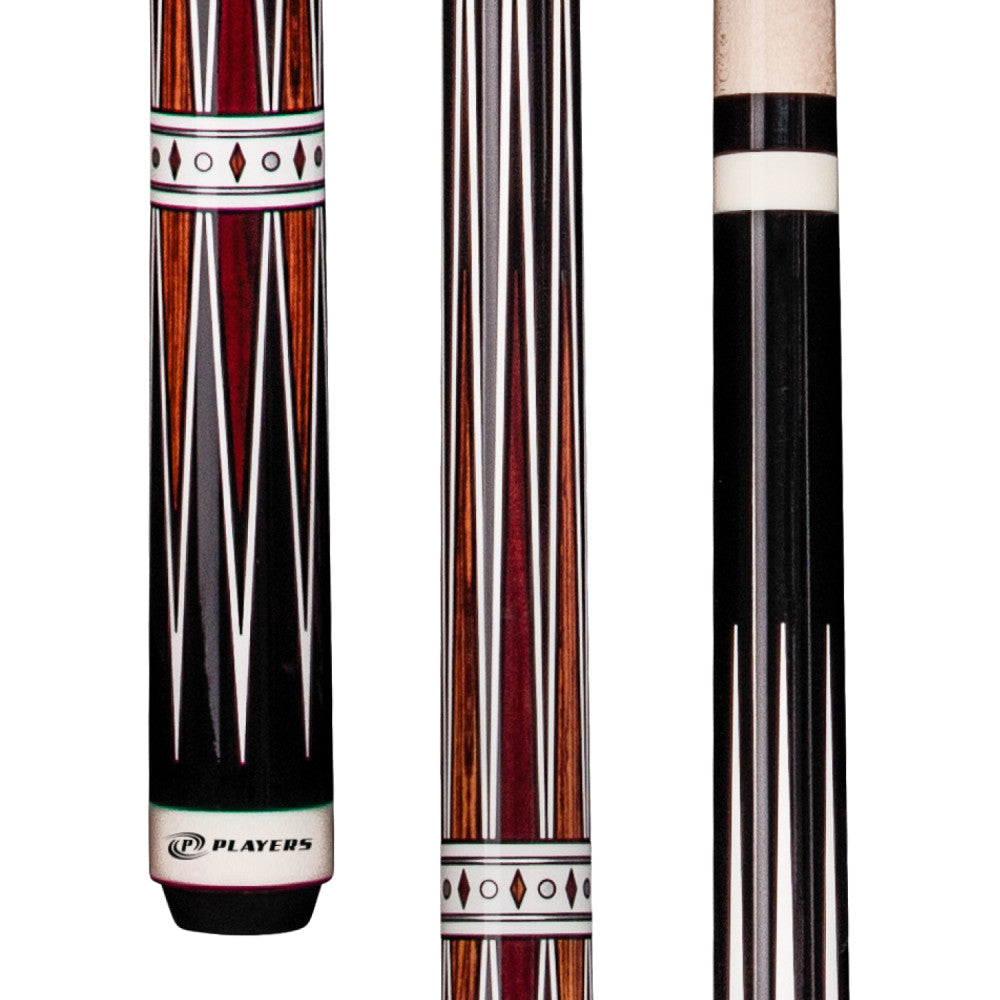 Players Black & Cocobolo Wrapless Cue - photo 1