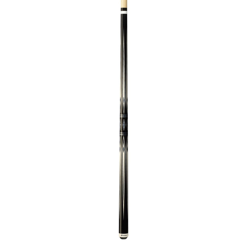 Players Black with Silver Diamonds Wrapless Cue - photo 2