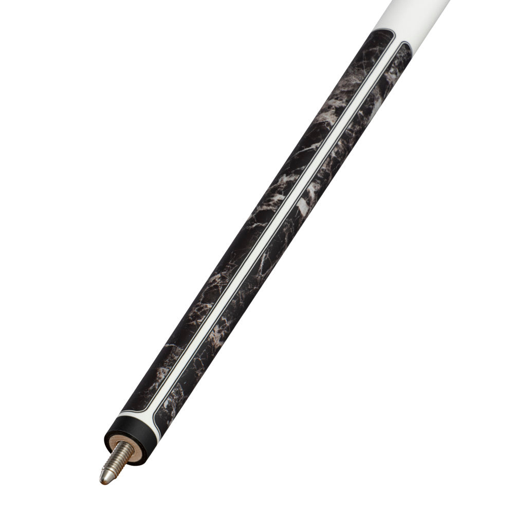 Players Brown Marble with Matte White Wrapless Cue - photo 4