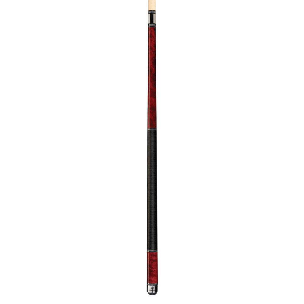 Players Crimson Birdseye Cue with Black Linen Wrap - photo 2