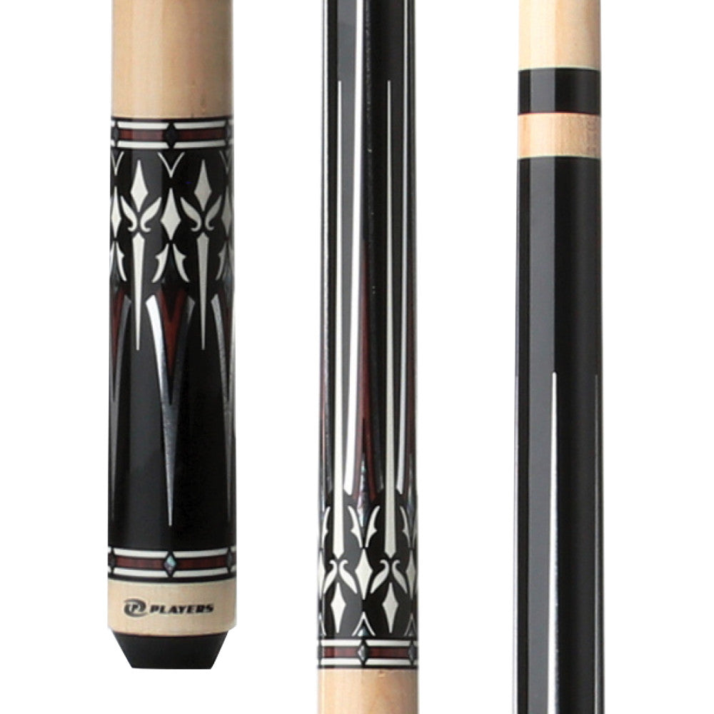 Players Natural Birdseye & Black Wrapless Cue - photo 1