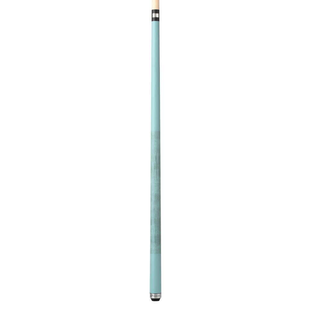 Players Sky Blue Matte Cue with Embossed Leather Wrap - photo 2