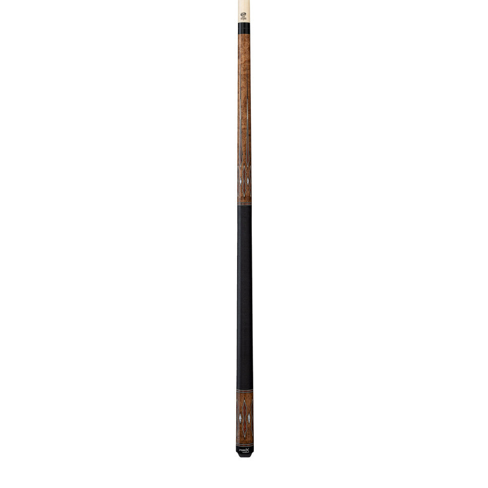 Pure X Coffee Stained Maple & Cocobolo/White Points Cue with Black Linen Wrap - photo 2