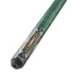 Pure X Green & Grey Stain Maple with Malachite/Thuya Burl Wrapless Cue - photo 3