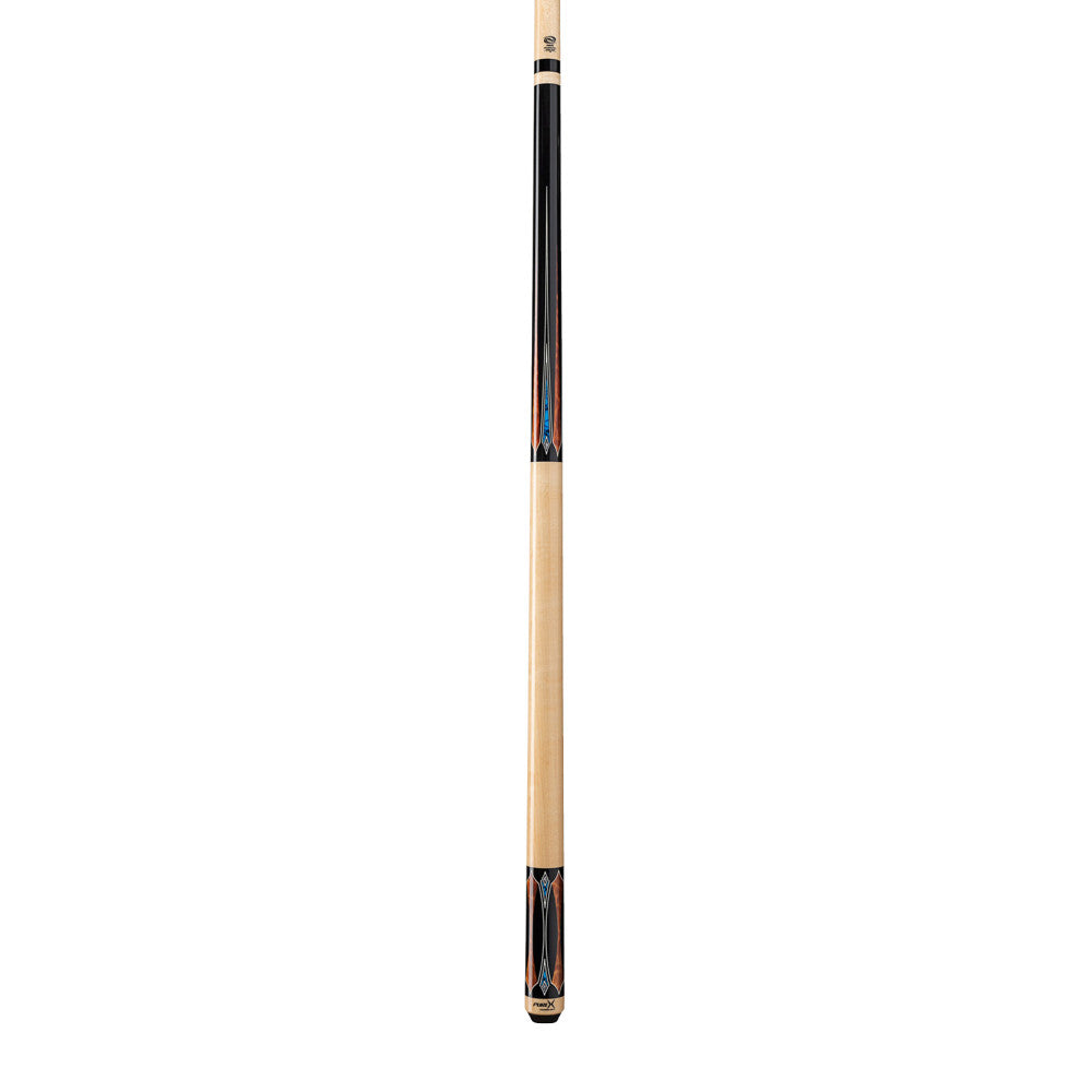 Pure X Midnight Black Apitong & Blue/White Recon Wrapless Cue - photo 2