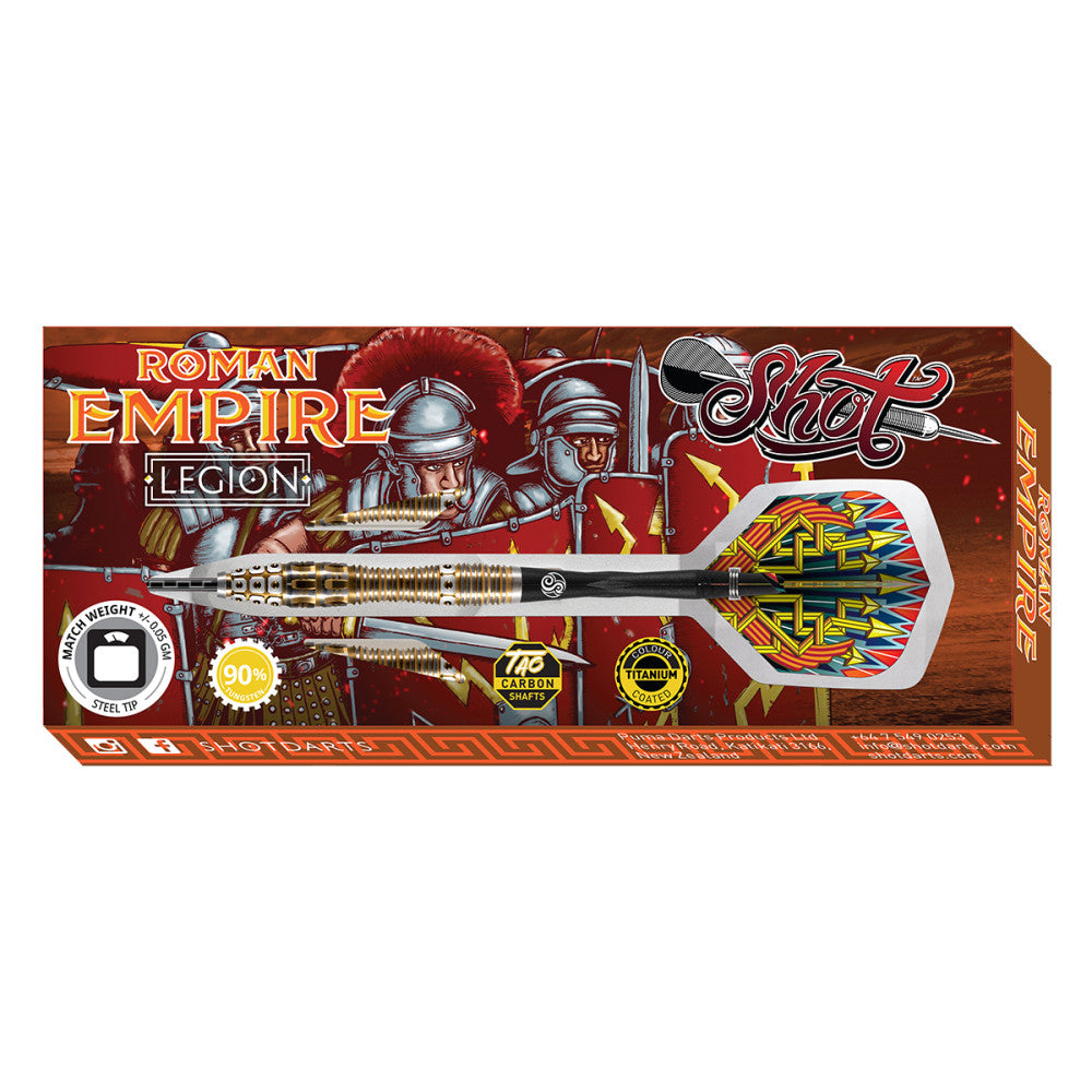 Shot Roman Empire Legion Steel Tip Dart Set - photo 1