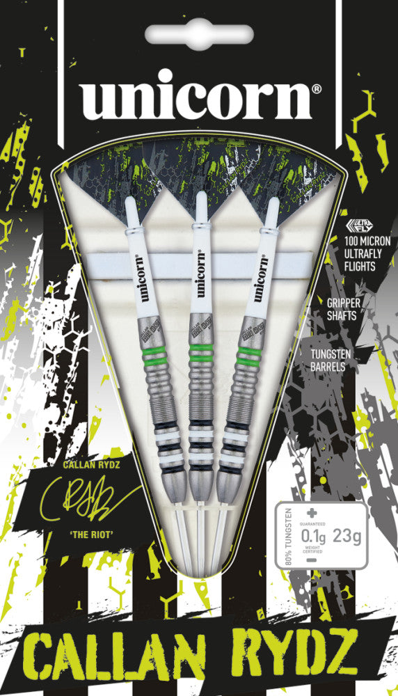 Callan Rydz ‘The Riot’ Steel Tip Dart Set - photo 7