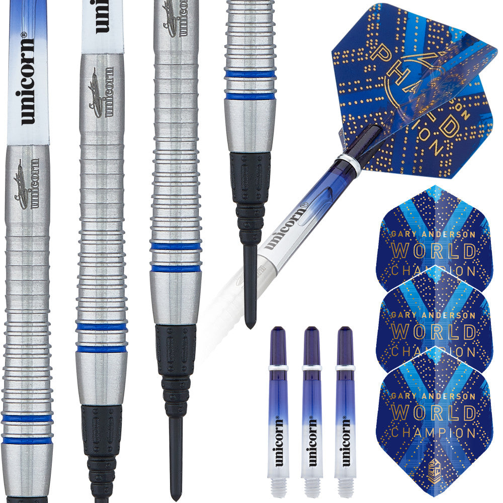 Gary Anderson Phase 6 Soft Tip Dart Set - photo 1