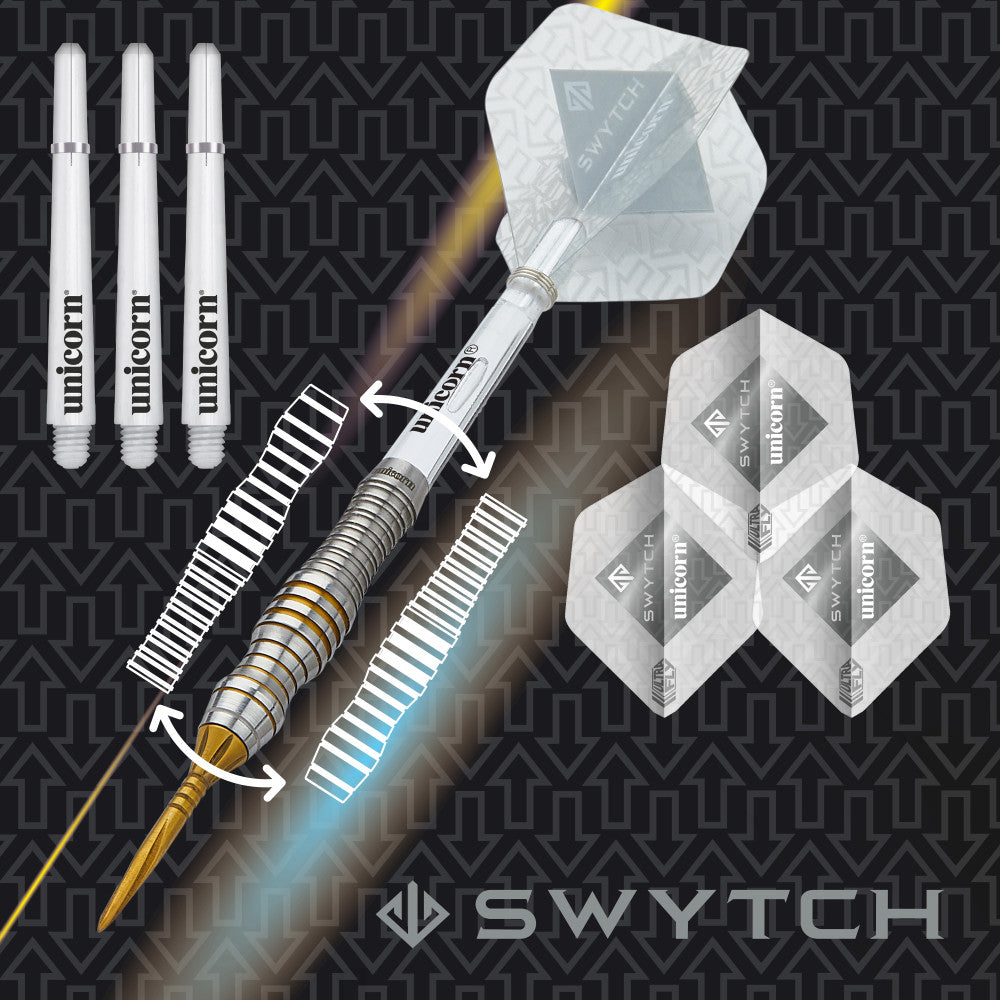 Swytch Gold Steel Tip Dart Set - photo 2